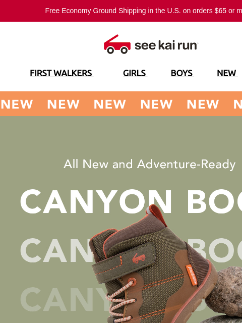 seekairun newsletter: Rain? Mud? Bring it On. Canyon Boots Can Handle It