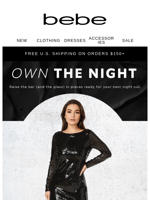 bebe newsletter: Warning: Your Outfit WILL Cause a Scene