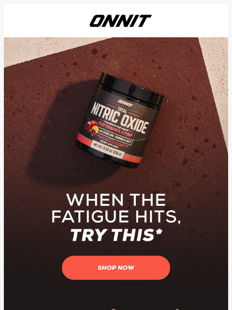 onnit newsletter: Your Post-Workout Solution Is Here