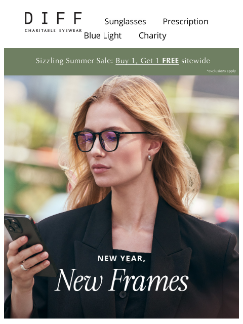 diffeyewear newsletter: Better Vision For Back To School 📚