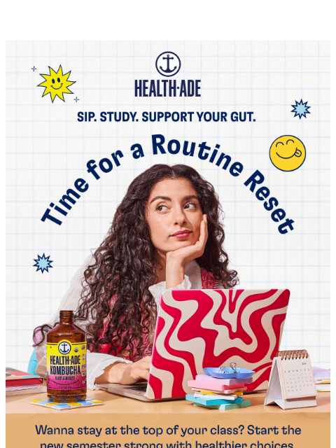 health-ade newsletter: Back to better habits 🍎