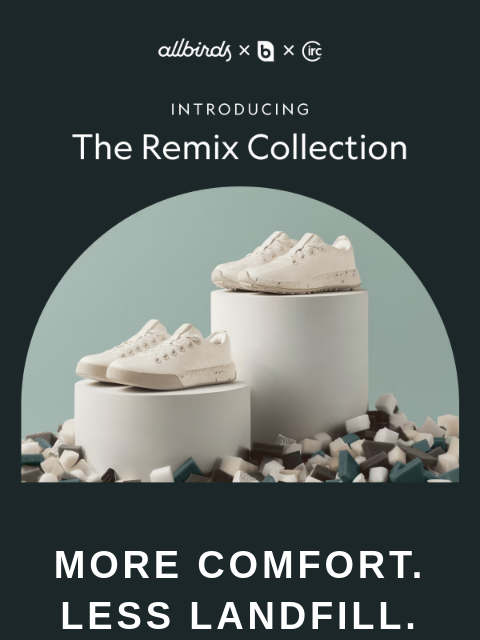 allbirds newsletter: Shoes Made From Rubbish ⁉️
