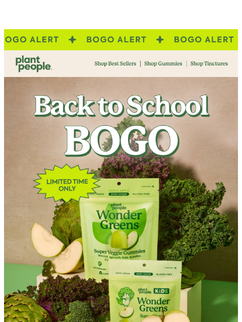 plantpeople newsletter: 50% OFF BOGO