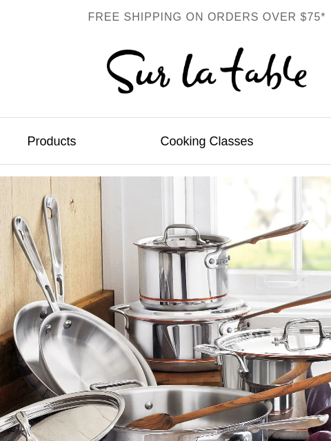 surlatable newsletter: All-Clad up to $500 off (yes, really).