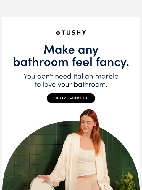 hellotushy newsletter: That clammy half-bath with the painted-shut window...