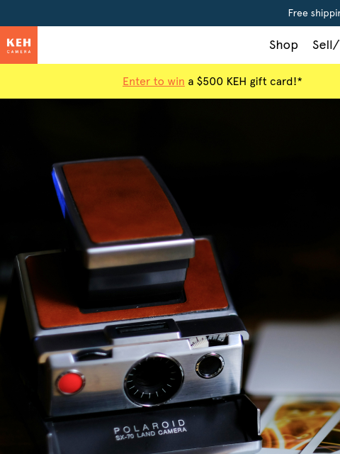 keh newsletter: Which Instant Camera Is Right for You?