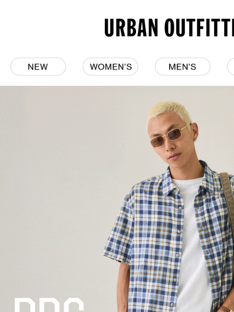 urbanoutfitters newsletter: Flannels, tees, and more everyday essentials
