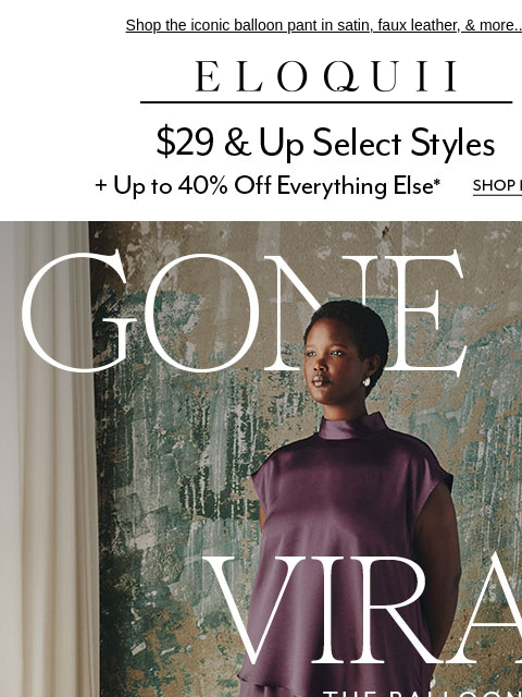eloquii newsletter: Our most VIRAL pants (now in fall fabrics)