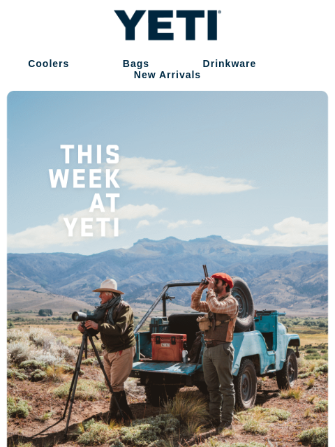 yeti newsletter: One New Collection Drop. Two Vibrant Colors.