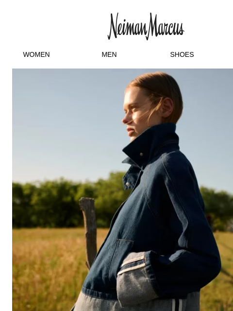 neimanmarcus newsletter: Dress for relaxing weekends