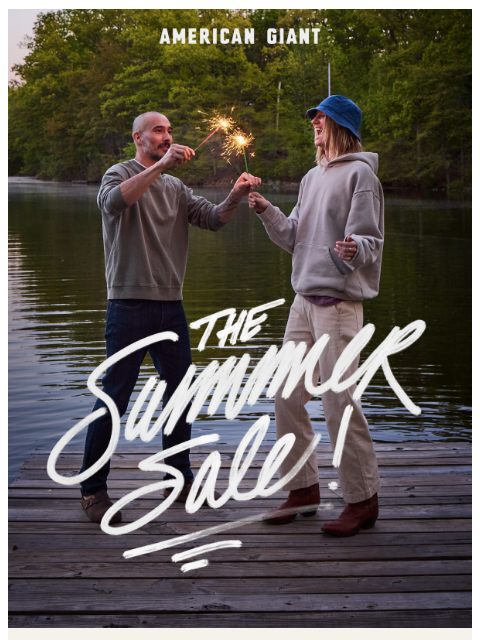 american-giant newsletter: The End-Of-Season Sale Is Here