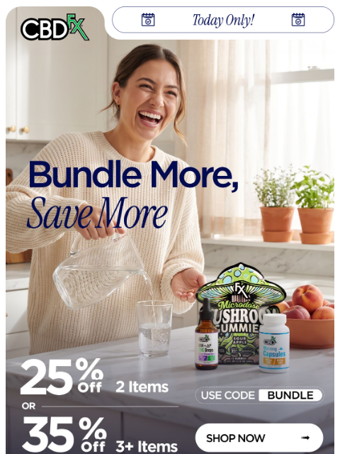 cbdfx newsletter: Last call for up to 35% OFF CBD & THC faves!