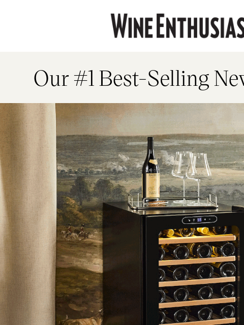 wineenthusiast newsletter: 50 Bottles, Beautifully Stored