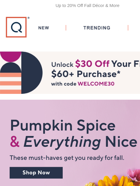 Up to 20% Off Fall Décor & More QVC New TRENDING DEALS Unlock $30 off Your First Purchase Picked Just For You tarte Amazonian Clay Gem Powder Foundation & Brush tarte Amazonian Clay Gem Powder