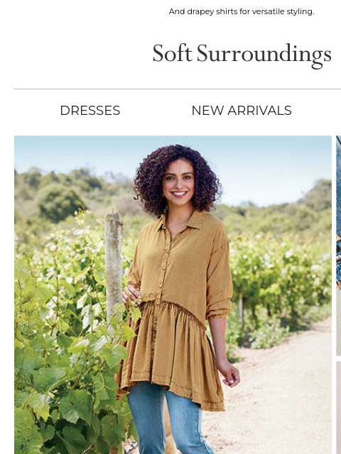 softsurroundings newsletter: New Denim That’s Uniquely You.