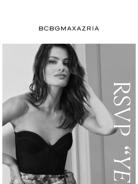 bcbg newsletter: The Fall Wedding Edit