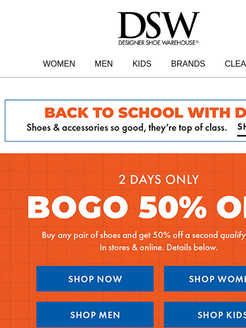 dsw newsletter: You need this fall newness 🍂