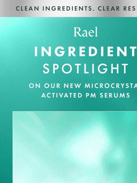 getrael newsletter: Unlock Clearer Skin While You Sleep
