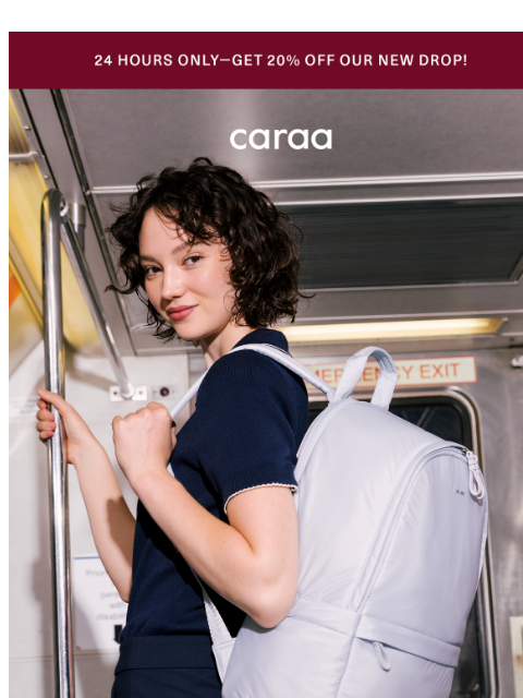 caraa newsletter: New Stratus Colors Just Dropped — Take 20% Off 🎒