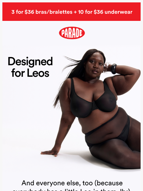 yourparade newsletter: HUGE Leo energy inside