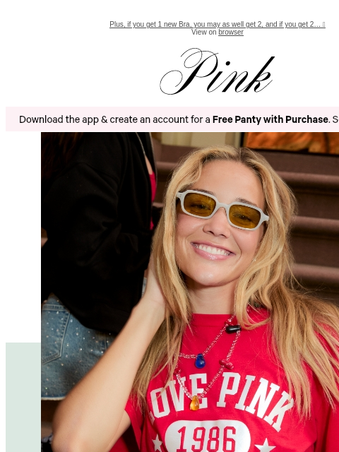 vspink newsletter: Team Whoever’s Performing at Halftime 🏈