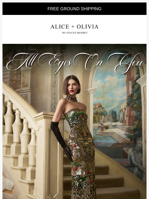 aliceandolivia newsletter: The Occasion Edit