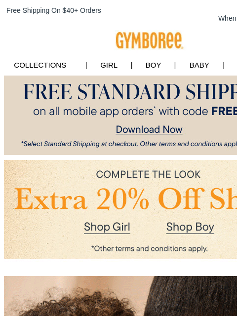 gymboree newsletter: Matching Autumn Looks for Sisters