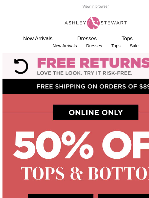 ashleystewart newsletter: 🙌 These were made to mix and match