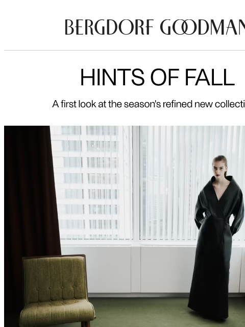 bergdorfgoodman newsletter: A First Look at Pre-Fall