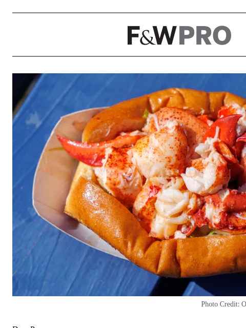 foodandwine newsletter: How Much Should a Lobster Roll Cost?
