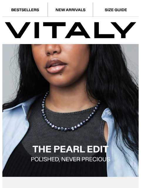 vitalydesign newsletter: The Pearl Edit