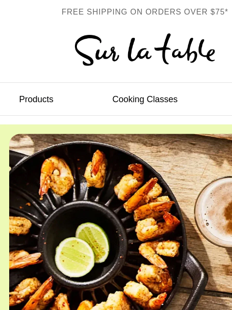 surlatable newsletter: End of Season Sale: Up to 60% Off.