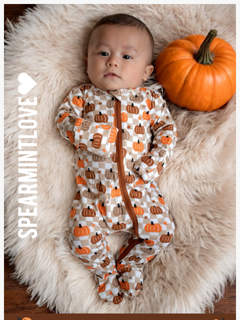 spearmintlove newsletter: Your Pumpkin Season Just Got Cuter 🍁