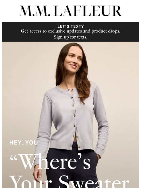 mmlafleur newsletter: Avoid if you HATE attention.