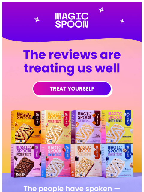 magicspoon newsletter: ⚠️ Spoiler alert: These Treats are stealing the sp...