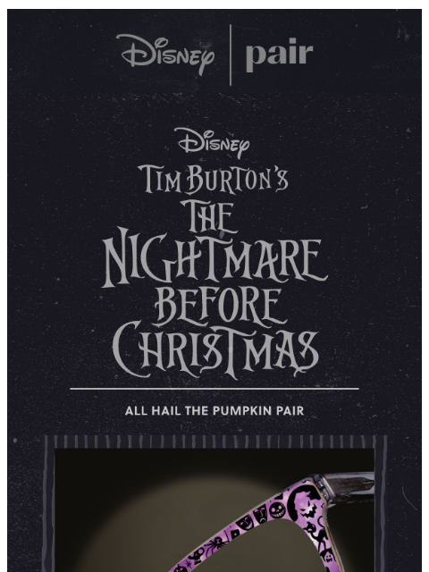 paireyewear newsletter: Creeping Your Way🎃💀🎄