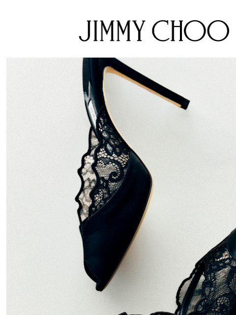 jimmychoo newsletter: The Lace Edit