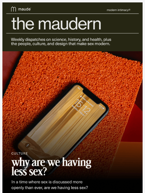 getmaude newsletter: the maudern