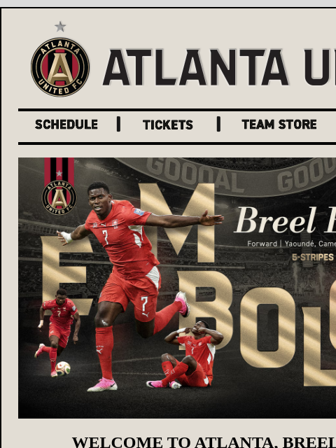 atlutd newsletter: Atlanta United Signs Breel Embolo