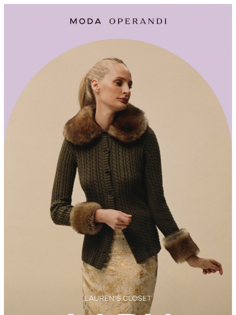 modaoperandi newsletter: Mind your manners