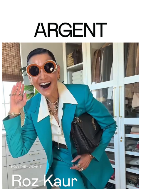 argentwork newsletter: How They Wear It | Roz Kaur