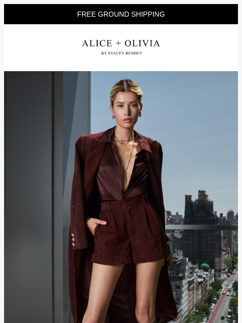 aliceandolivia newsletter: It's Suede Season