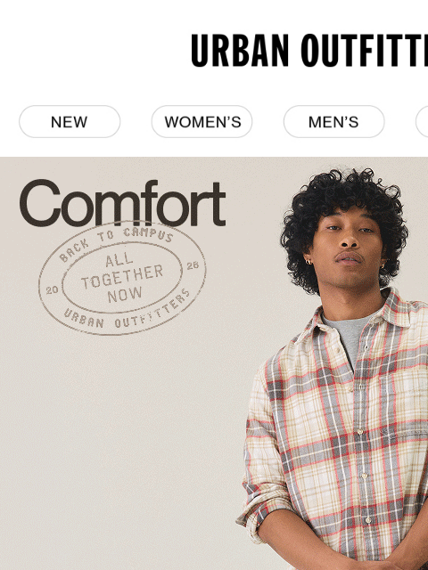 urbanoutfitters newsletter: Top layers for your Game Day fits