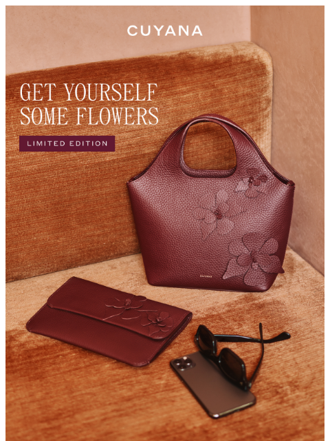 cuyana newsletter: Almost Gone: The Flower System Tote