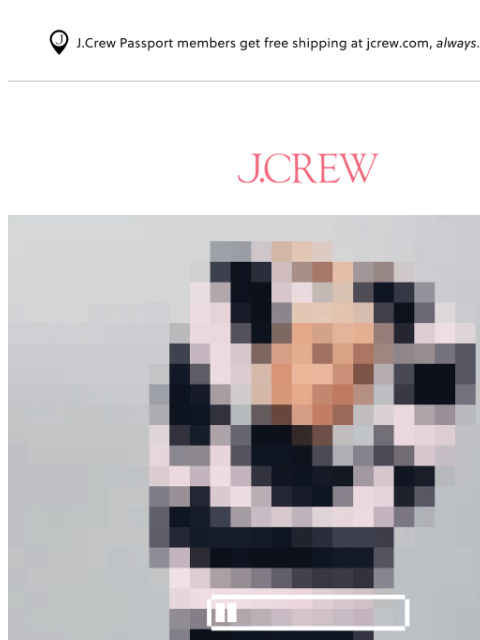 jcrew newsletter: Coming soon: our biggest icon, made tiny