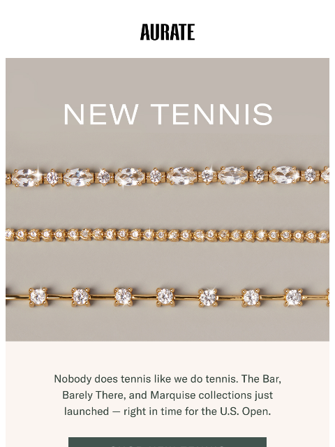 auratenewyork newsletter: NEW TENNIS (!)