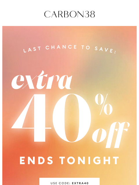 Extra 40% off sale ends tonight. Shop now! ͏ ͏ ͏ ͏ ͏ ͏ ͏ ͏ ͏ ͏ ͏ ͏ ͏ ͏ ͏ ͏ ͏ ͏ ͏ ͏ ͏ ͏ ͏ ͏ ͏ ͏ ͏ ͏ ͏ ͏ ͏ ͏ ͏ ͏ ͏ ͏ ͏ ͏ ͏ ͏ ͏ ͏ ͏ ͏ ͏ ͏ ͏ ͏ ͏ ͏ ͏ ͏ ͏ ͏ ͏ ͏ ͏ ͏ ͏ ͏ ͏ ͏ ͏ ͏ ͏ ͏ ͏ ͏ ͏ ͏ ͏ ͏ ͏ ͏ ͏ ͏ ͏ ͏ ͏