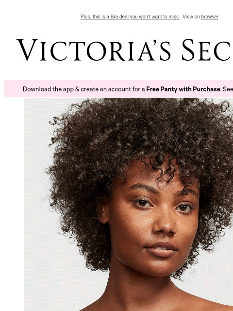 victoriassecret newsletter: A Strapless Bra You Can Wear with Anything
