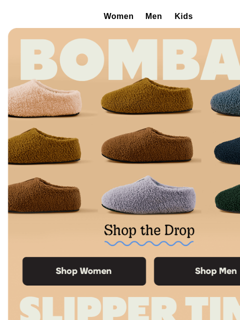 bombas newsletter: New, Cozy Slipper Colors