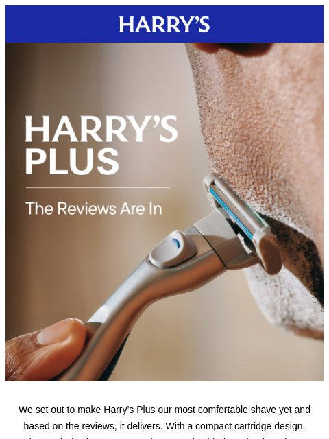 harrys newsletter: “This blade is a WINNER.”